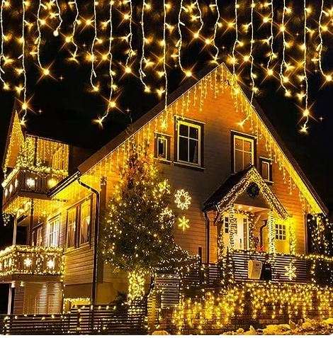 LUCES NAVIDEÑAS CON PANEL SOLAR