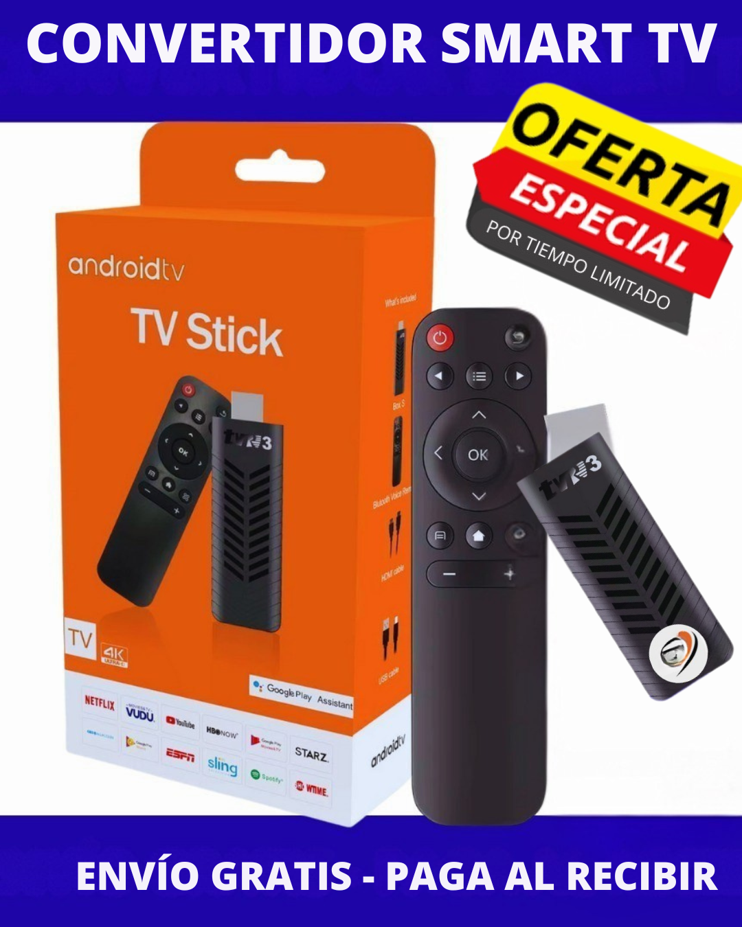 Smart Tv Stick Box 8k